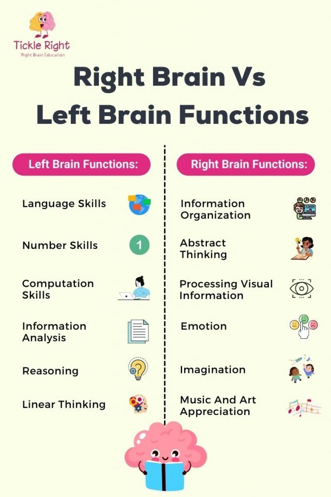 left and right brain for kids