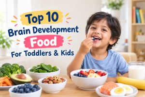 10 Brain Development Food For Toddlers & Kids
