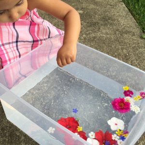 floating flowers